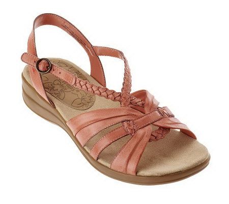 BareTraps Jacee Leather Multi-Strap Sandals - A221225