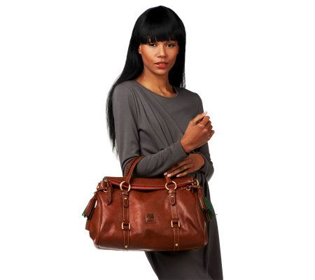 Dooney & Bourke Florentine Vachetta Satchel with Removable Strap