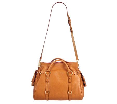 Dooney & Bourke Florentine Vachetta Satchel with Removable Strap