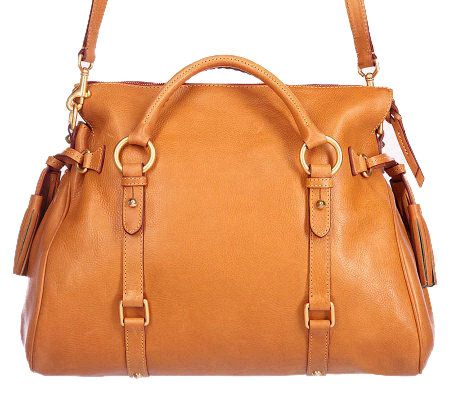 Dooney & Bourke Florentine Vachetta Satchel with Removable Strap