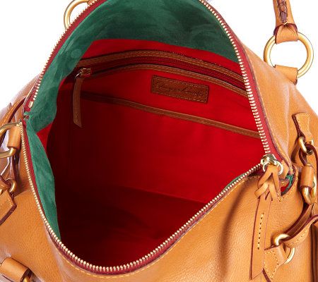 Dooney & Bourke Florentine Vachetta Satchel with Removable Strap