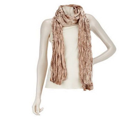 Layers by Lizden Twisted Poly Satin Scarf - A222026