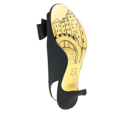 Bella Vita Candy Peep Toe Slingbacks