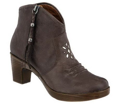Kravings by KLOGS Edie Collection Stevie Leather Boots - A326026