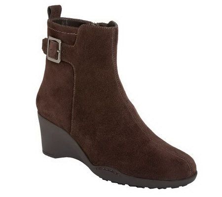 Aerosoles Entourage Suede Leather Boots - A326626
