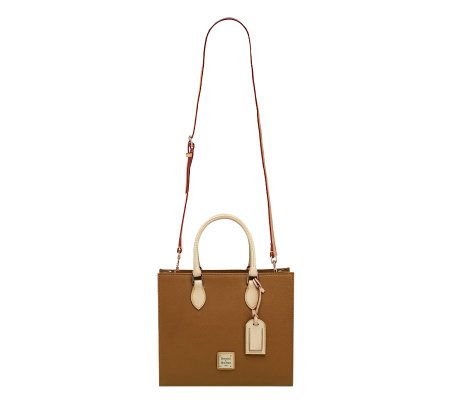 Dooney & Bourke Leather Janine Satchel w/Accessories