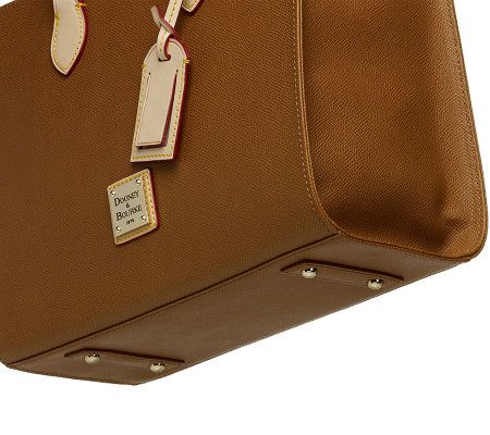 Dooney & Bourke Leather Janine Satchel w/Accessories