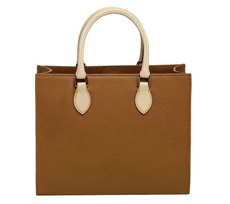 Dooney & Bourke Leather Janine Satchel w/Accessories