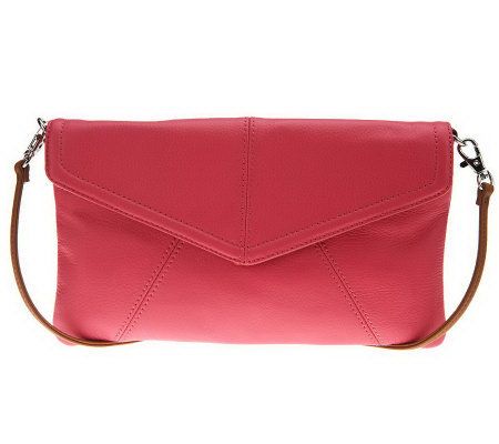 Tignanello Pebble Leather East/West Flap Crossbody - A224927