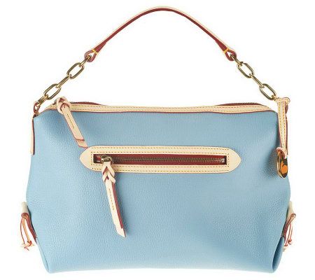 Dooney & Bourke Pebble Leather Small Sac with Key Fob - A225227