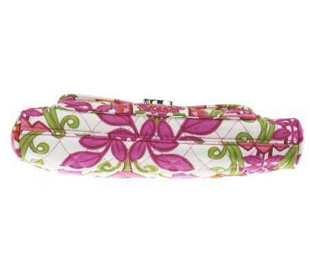 Vera Bradley Signature Print Pushlock Wristlet