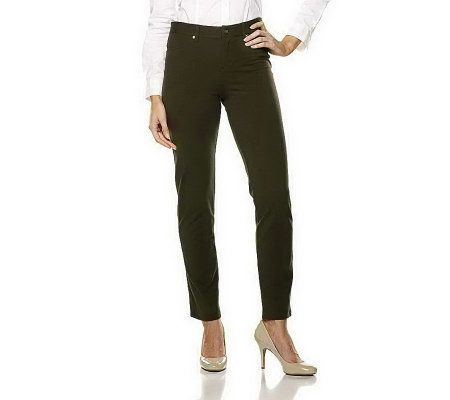 Women with Control Tall Knit Fly Front Jeggings - A218328