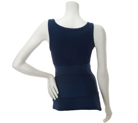 Jockey Shapewear 3-panel High Back Scoop Neck Tank