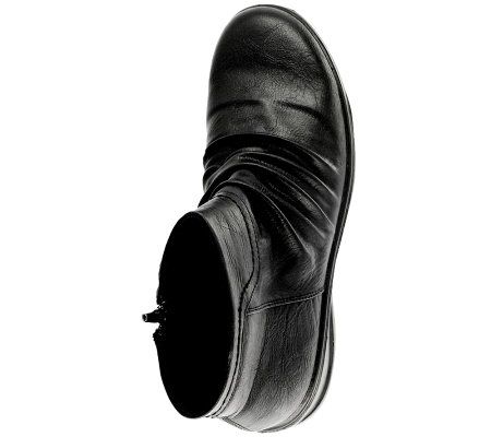 Easy Street Maine Pleated Ankle Boots