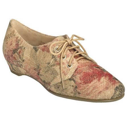 Aerosoles Orange Sota Tailored Lace Up Oxford Shoes - A326828