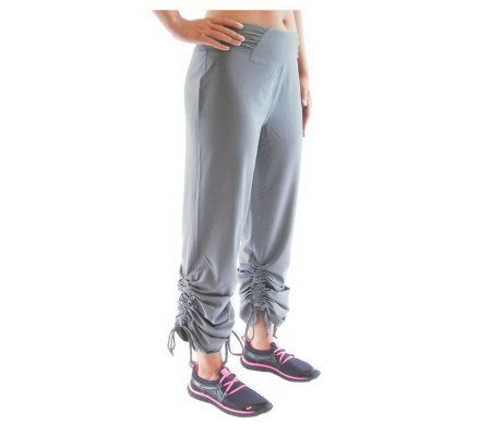 Ryka Womens Motion Boot Cut Adjustable RuchingPants - A326928