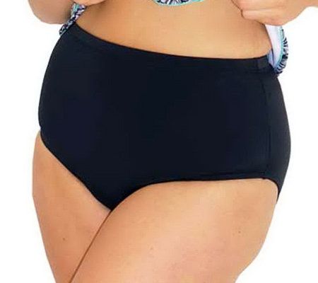 Fit 4 U Tummy Separates Brief-Style Swim Bottoms - A328028