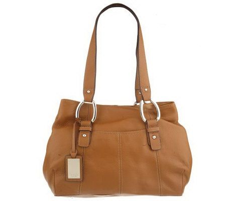 Tignanello Pebble Leather A-Line Shopper - A210629