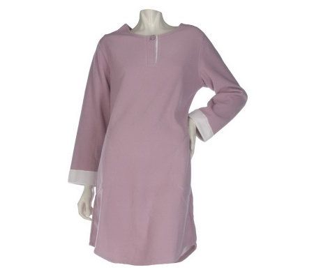 Stan Herman Textured Honeycomb Microfleece Pullover - A216829