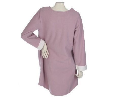 Stan Herman Textured Honeycomb Microfleece Pullover