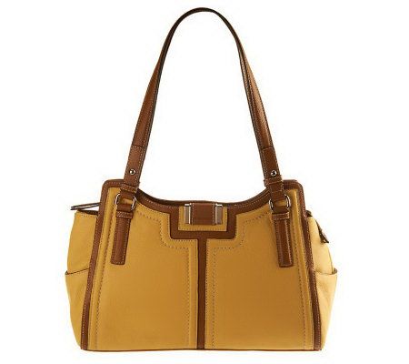 Tignanello Pebble Leather Double Handle Large Shopper - A224929