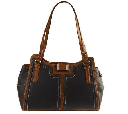 Tignanello Pebble Leather Double Handle Large Shopper - A224929