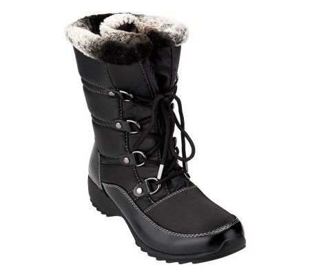 Weatherproof Janice Lace-up Water Resistant Boots - A227429