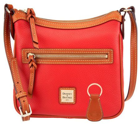 Dooney & Bourke Pebble Leather Pocket Crossbody Bag - A230229