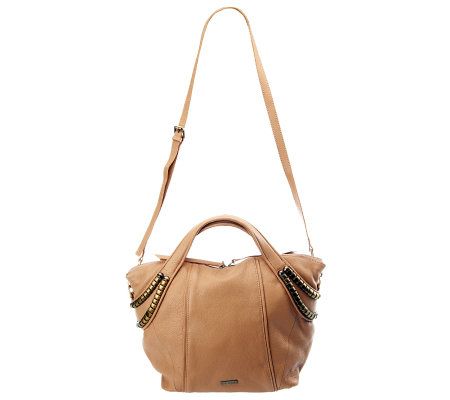 Kelsi Dagger Stellan Pebble Leather Convertible Satchel