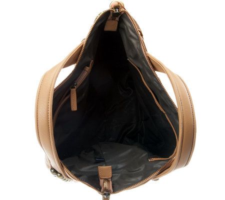 Kelsi Dagger Stellan Pebble Leather Convertible Satchel