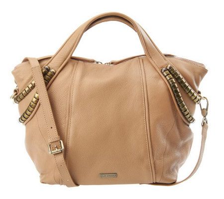Kelsi Dagger Stellan Pebble Leather Convertible Satchel - A232829