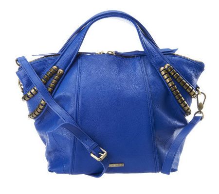 Kelsi Dagger Stellan Pebble Leather Convertible Satchel - A232829