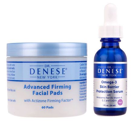 Dr. Denese Omega-3 & 60ct Firming Facial Pad Duo Auto-Delivery - A233129
