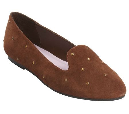 Isaac Mizrahi Live! Loafers with Scattered Jewel Rhinestones - A188130