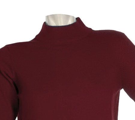 Linea by Louis DellOlio Whisper Knit Mock Neck Sweater