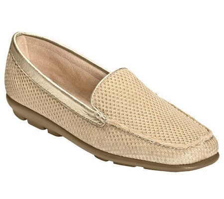 Aerosoles Web Browser Slip-on Loafers with Mesh Detail - A231530