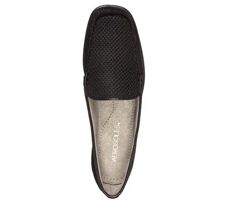 Aerosoles Web Browser Slip-on Loafers with Mesh Detail