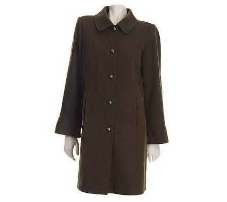 As Is Modernist by Guillaume Button Front Coat - A233030