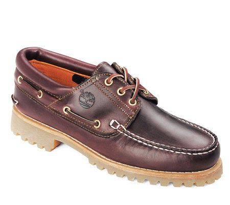 Timberland Mens Leather Traditional Handsewn Boat Shoe - A148731