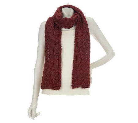 Kilronan Honeycomb Cable Scarf - A228231