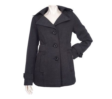 Centigrade Single-Breasted Fully Lined Modern Coat - A93031
