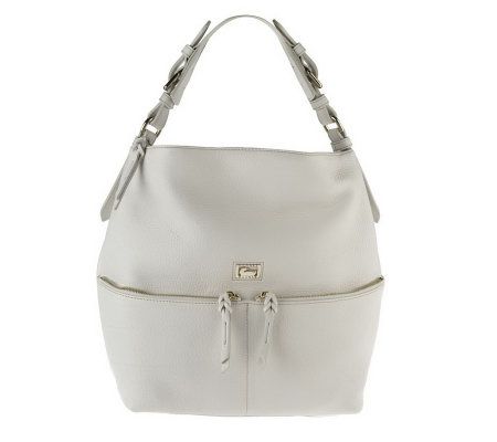 Dooney & Bourke Dillen Leather Medium Zipper Pocket Sac Hobo Bag - A213632