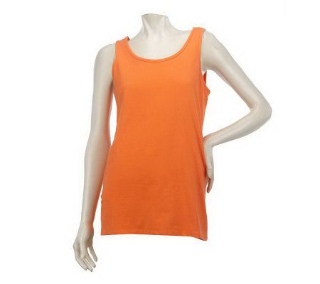 Women with Control Long and Lean Seamless Tank w/Tummy Control - A221432