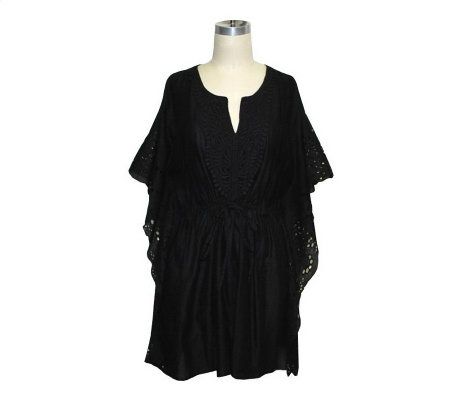 Raviya Eyelet Beach Cover-Up - A324732