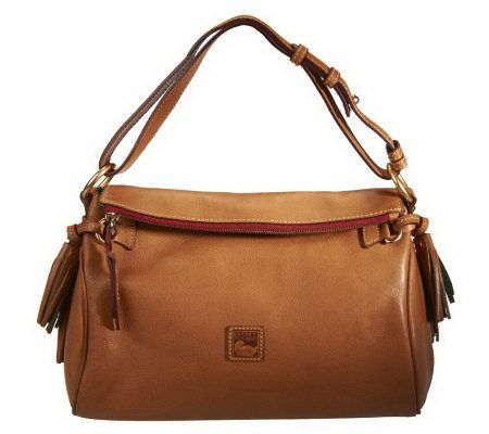 Dooney & Bourke Florentine Leather Medium Zip Hobo Bag - A217333