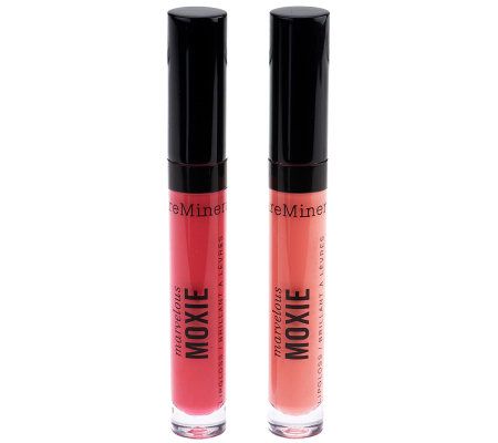 bareMinerals Marvelous Moxie Lipgloss Duo Hot Shot & Go Getter - A221933
