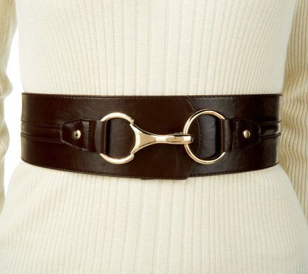 Liz Claiborne New York Stretch Belt w/Clasp Closure - A227433