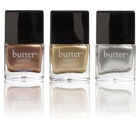 butter LONDON Limited Edition Heavy Medal Metallic Nail Lacquer Tr - A229333