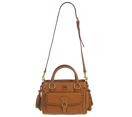 Dooney & Bourke Florentine Leather Medium Pocket Satchel