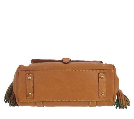 Dooney & Bourke Florentine Leather Medium Pocket Satchel